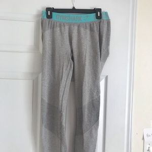 Gym shark leggings gentle worn